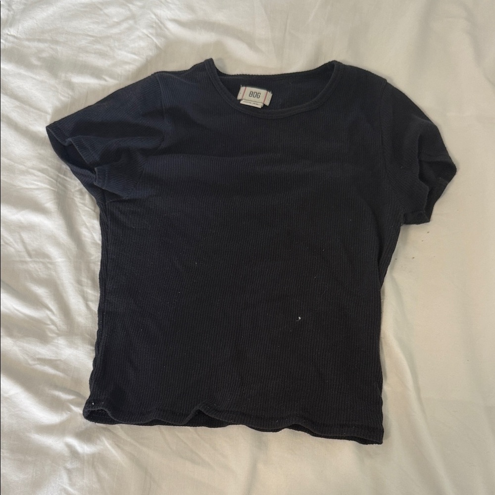 Urban Outfitters BDG Black Crop Top